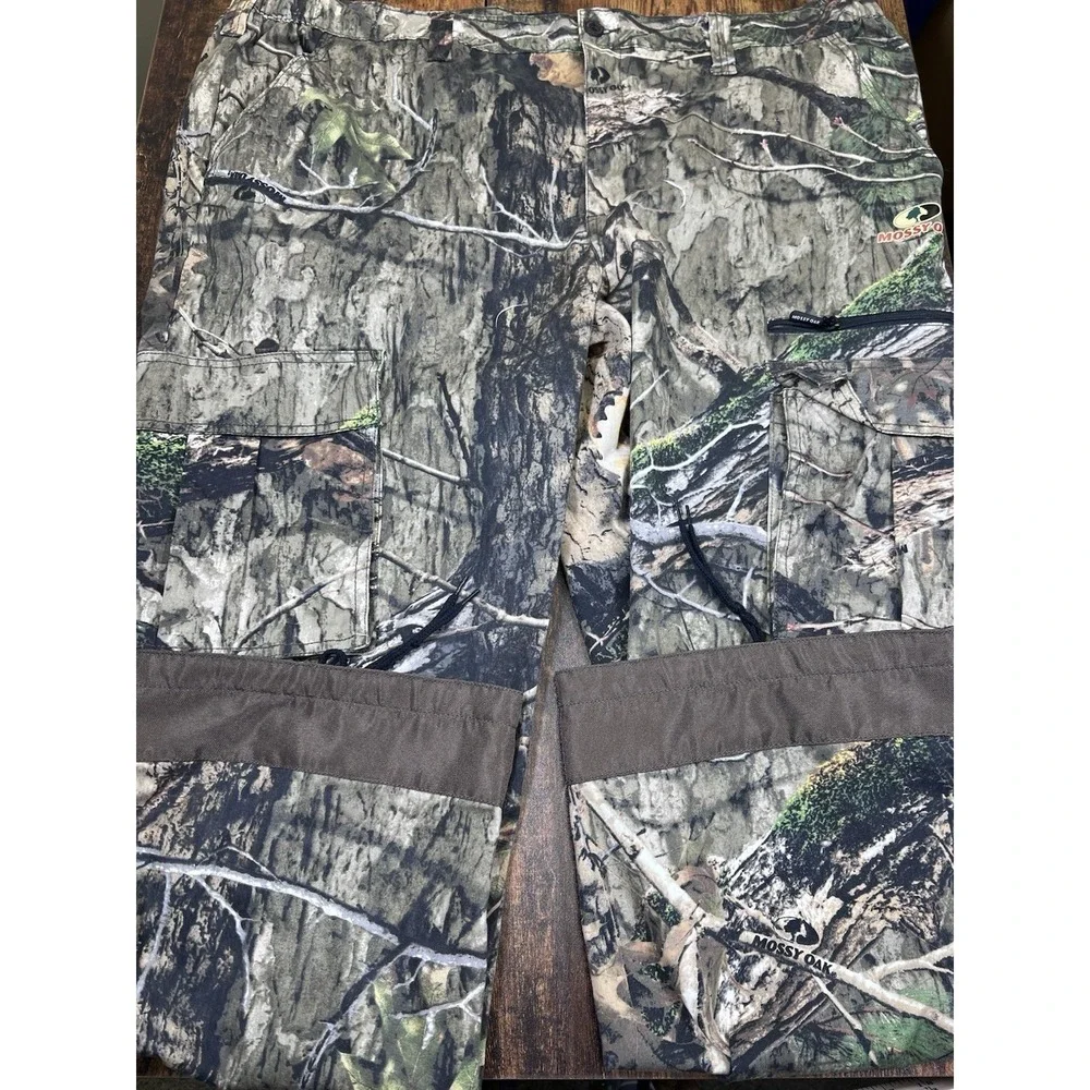 Mossy Oak Country DNA Camo Cargo Pants Mens XXL 44-46 Hunting Stretch